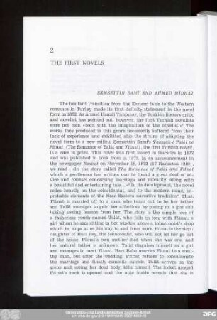 2 The First Novels