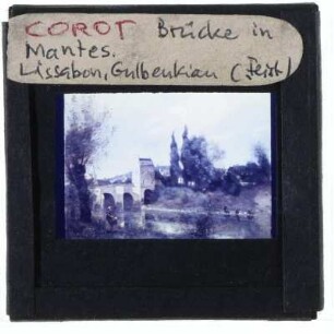 Corot, Die Brücke in Mantes