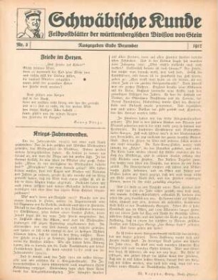 3.1917: Schwäbische Kunde