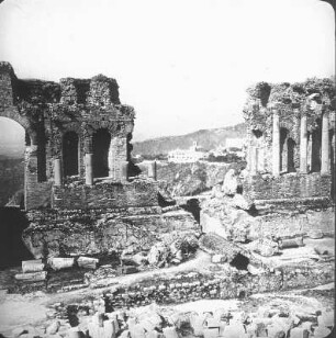 Taormina. Antikes Theater