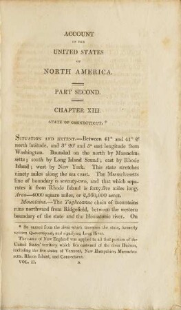 Chapter XIII. State Of Connecticut