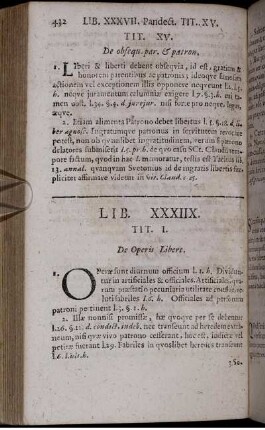Lib. XXXIIX