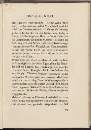 Unser Erbteil