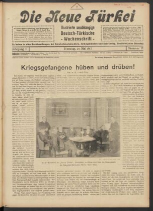 Jahrgang 1. Dienstag, 29. Mai 1917. Nummer 17