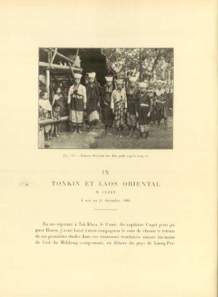IX. Tonkin et Laos oriental