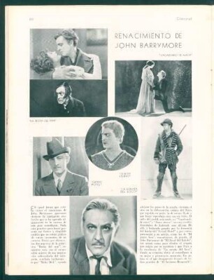 Renacimiento de John Barrymore