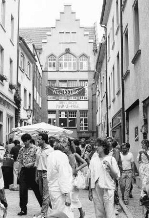 Freiburg im Breisgau: Eingang der Markthalle