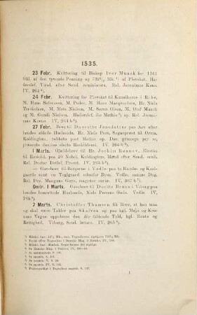Danske Kancelliregistranter 1535 - 1550 : Paa Carlsbergfondets Bekostning