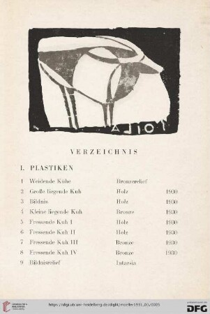 Verzeichnis (1-106)