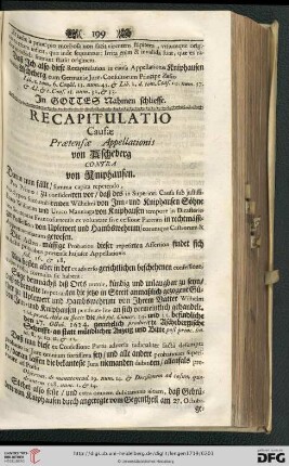 Recapitulatio