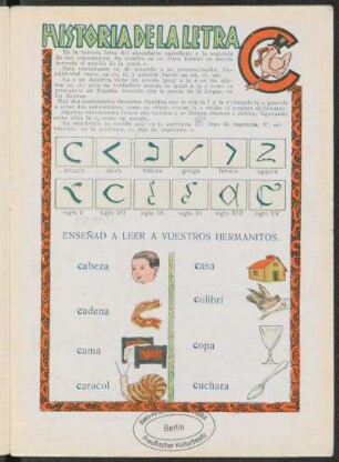 Historia de la letra C