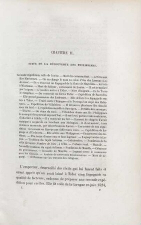 Chapitre II. Suite de la découverte des Philippines