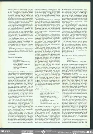 „Mach – mit“ mit Farbe: Hans Grünberg, Walter Niemke, Klaus Picht, Klaus Regen „Schönere Dörfer“ : Rezensionen