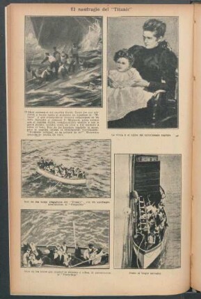 El naufragio del "Titanic"