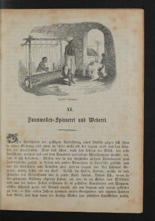 XI. Baumwollen-Spinnerei und Weberei.