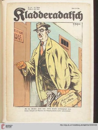 Hefte 28-31, Juli 1928