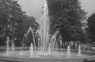 Marktredwitz: Springbrunnen im Park