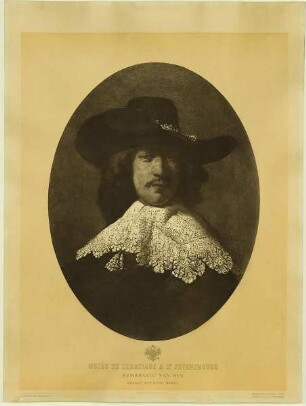 Musée de l'Ermitage à St. Petersbourg - Rembrandt van Ryn - Portrait d'un jeune homme