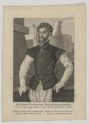 Bildnis des Edward Courtenay of Devonshire