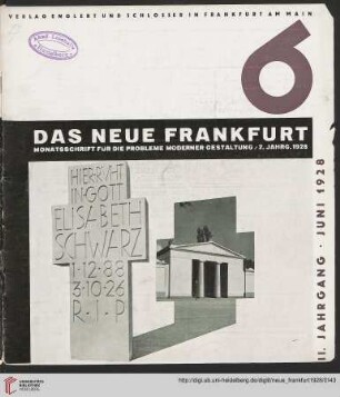 Heft 6 (Juni 1928)