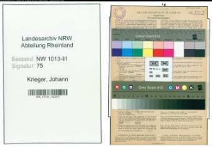 Entnazifizierung Johann Krieger , geb. 30.01.1905 (Schlosser)