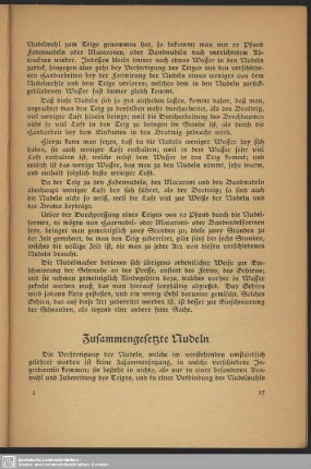 Zusammengesetzte Nudeln