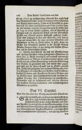 166-173, Das VI. Capittel