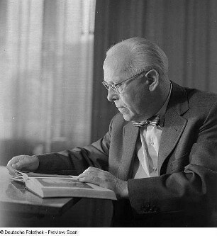 Porträt Prof. Heinz Bongartz, Nationalpreisträger der DDR