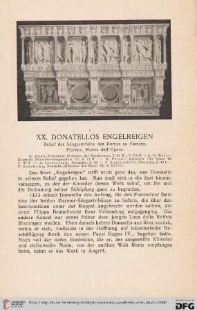 XX. Donatellos Engelreigen