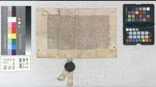 Das Paderborner Domkapitel genehmigt die Memorienstiftung des Arnold Gudewert, Benefiziaten am Dom.