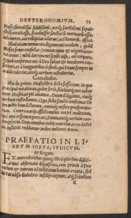 Praefatio In Librum Iosua, Iudicum, et Regum.