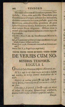 108-115, De Verbis cum Nominibus Temporis. - Mercandi et vendendi Verba.