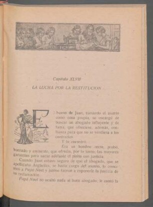 Capítulo XLVII - La lucha por la restitución