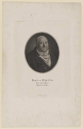 Bildnis des David von Scheidlin