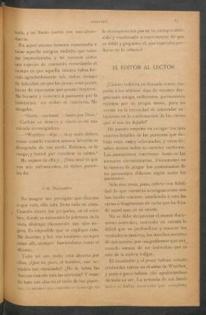 El editor al lector