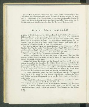 Wie er Abschied nahm