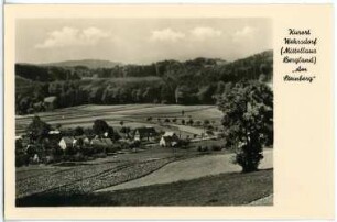Wehrsdorf. Am Steinberg