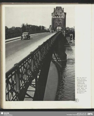Die Nibelungenbrücke in Worms