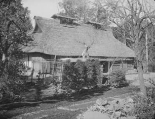 Bauernhaus in Kokubunji : Ansicht mit kleinem Gatter