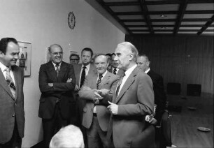 Freiburg: Basler Landesregierung; Besuch im Regierungspräsidium