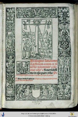 Catalogus sanctorum et gestorum eorum