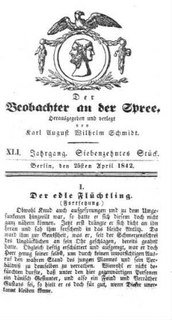 17. Stueck, 25. April 1842
