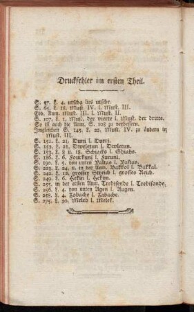 Druckfehler im ersten Theil.