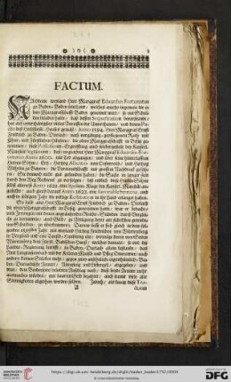 Factum