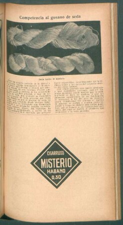 Competencia al gusano de seda