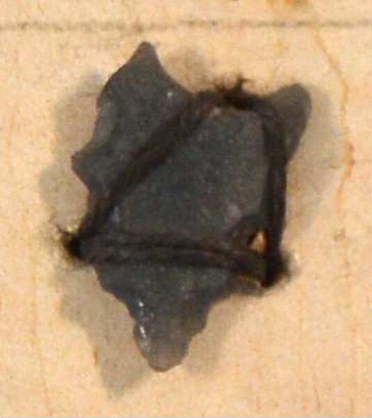 Stone arrowhead