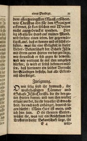 71-79, O wie selig seyd ihr demnach, ihr ...