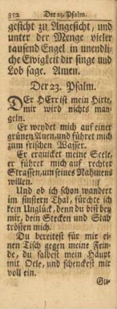 Der 23. Psalm