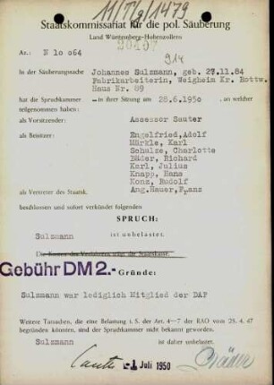 Sulzmann, Johannes