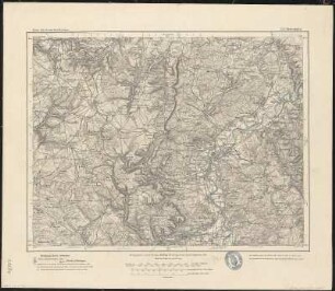 Bl. 553: Thionville in Frankreich, 1908 : 553 : Diedenhofen. - aufgenommen 1880, berichtigt 1908. - Berlin , 1908. - 1 Kt.